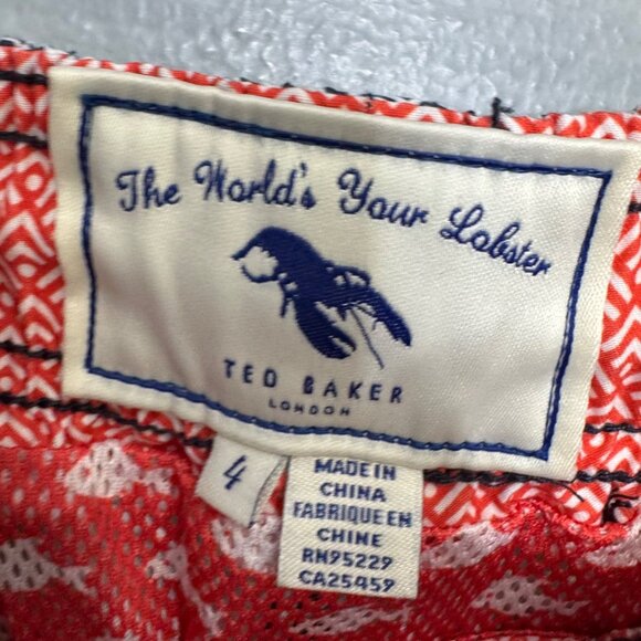 TED BAKER slim fit elba trunks size 4 or US 40 - Picture 5 of 9